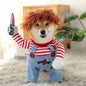 Devilishly Stylish Chucky Dog Costume