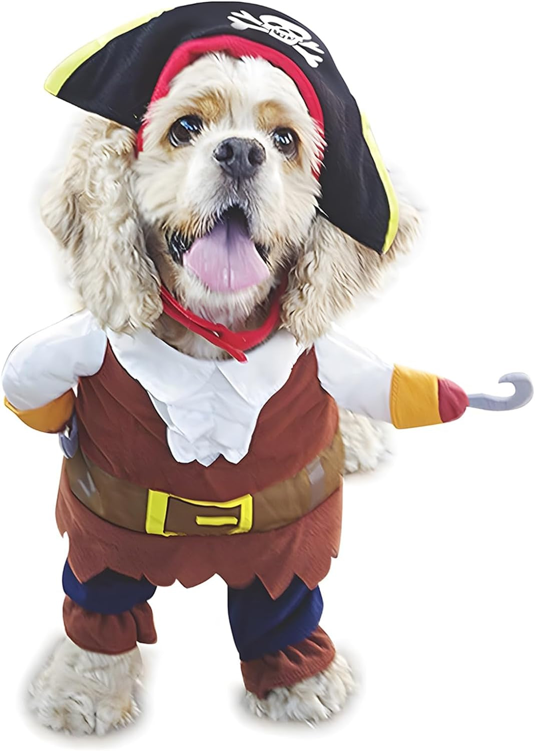 Pet Dog Costume Pirates of the Caribbean Style (Medium)